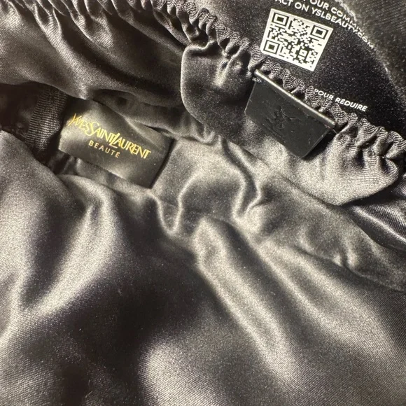 YSL converted crossbody beauty bag Black Quilted Chain Shoulder Bag NWOT - Picture 6 of 6